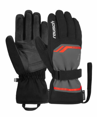 Rękawice narciarskie REUSCH Primus granite Fluo Red