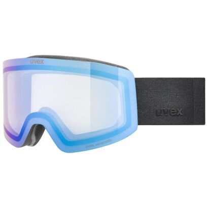 Gogle Narciarskie UVEX Provoqe V Black blue mirror S1-S3
