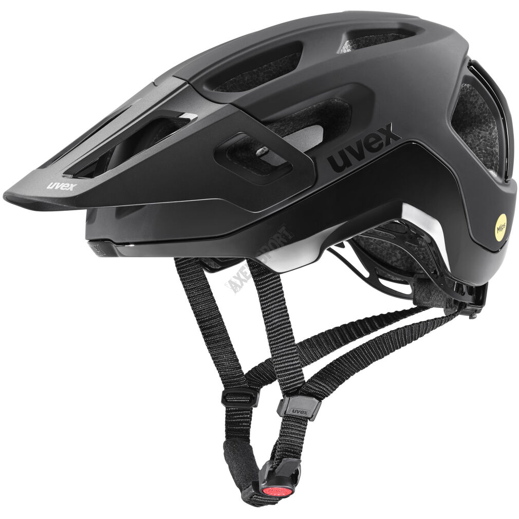 Kask rowerowy UVEX React MIPS black matt