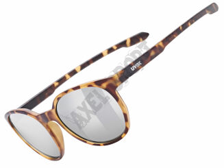 Okulary rowerowe UVEX LGL 54 havanna matt (litemirror silver) S3 - 2