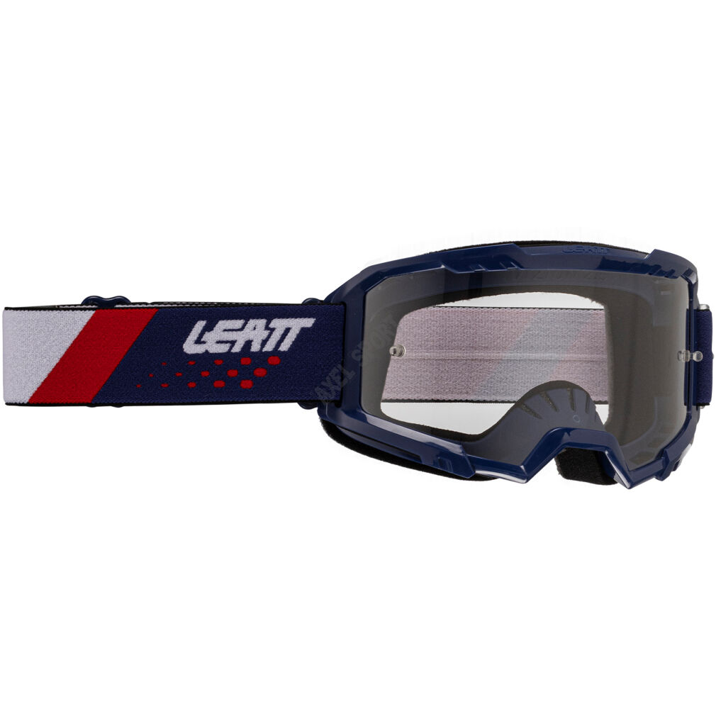 Gogle rowerowe LEATT Vizion 2.5 Royal Blue/Red Clear 90 VLT