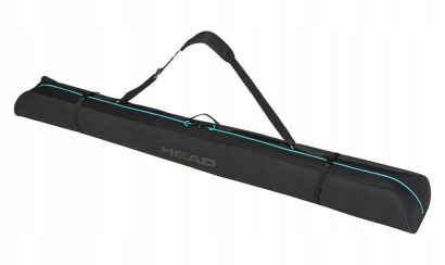 Pokrowiec na 1 parę nart HEAD Single Skibag black 195cm