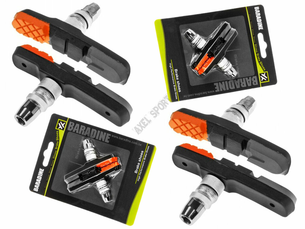 Klocki hamulcowe Baradine MTB-960V Orange 2 koła