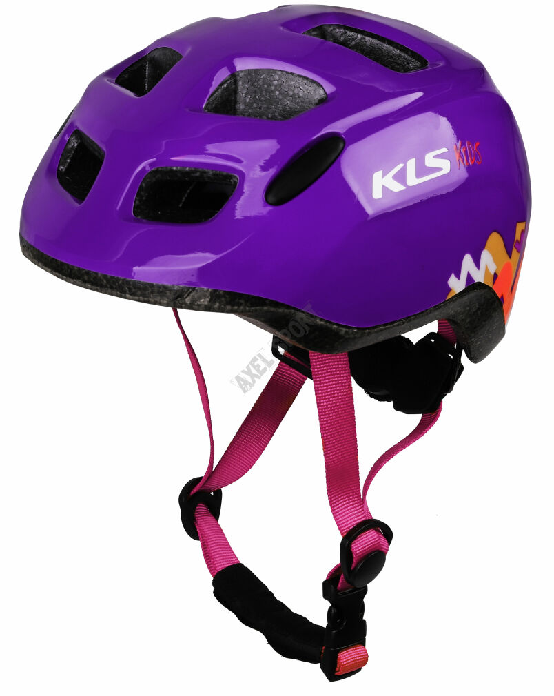 KASK ROWEROWY DZIECIĘCY KELLYS ZIGZAG PURPLE