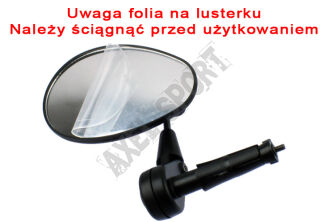 Lusterko rowerowe JY-9 uniwersalne prawe lewe - 5