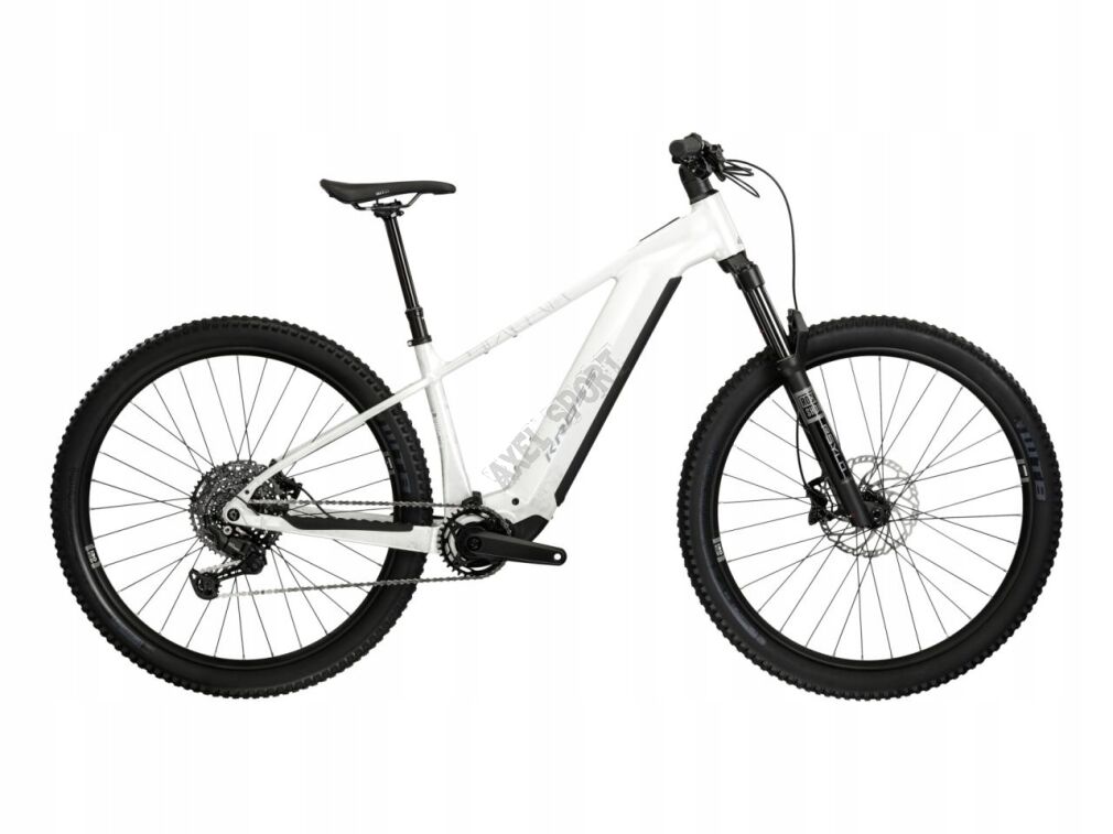 Rower elektryczny KROSS Dust Boost 1.0 (29'') perłowy srebrny