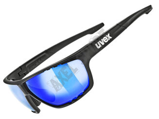 Okulary rowerowe UVEX Sportstyle 706 black mat S3 - 2