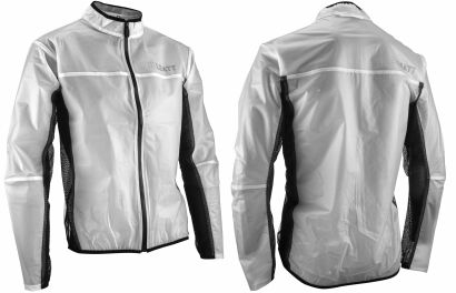 Kurtka rowerowa przeciwdeszczowa MTB LEATT Race Cover Translucent