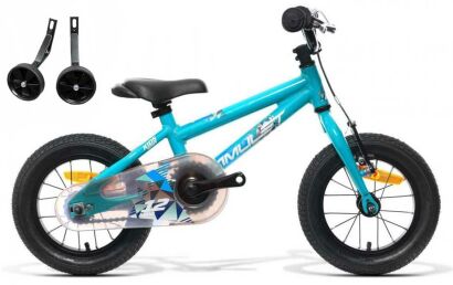Rower dziecięcy AMULET Mini Lite (12'') 5,9kg blue shiny
