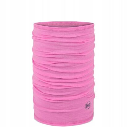 BUFF Bandana MERINO LIGHTWEIGHT SOLID FLUOR FUCHSI