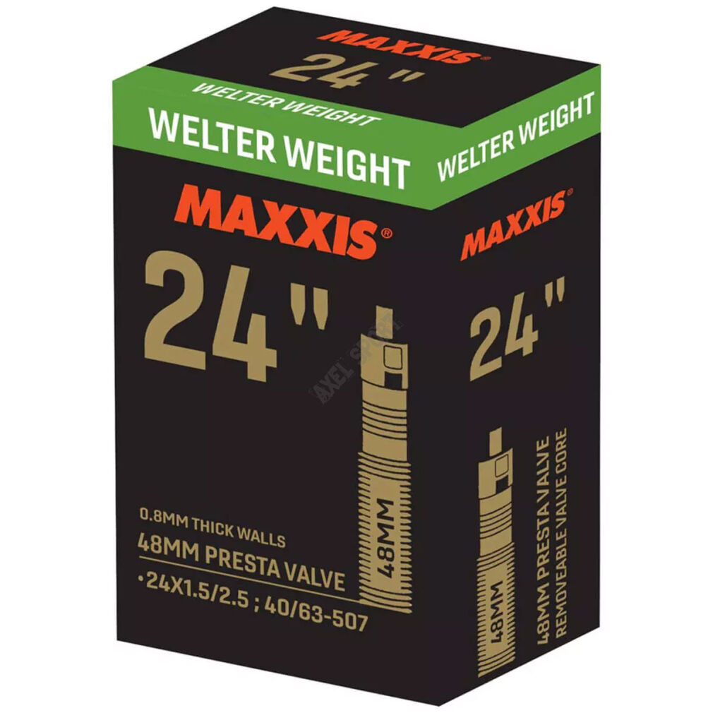 Dętka rowerowa MAXXIS Welter Weight 24x1.5/2.5 (40/63-507) Presta 48mm