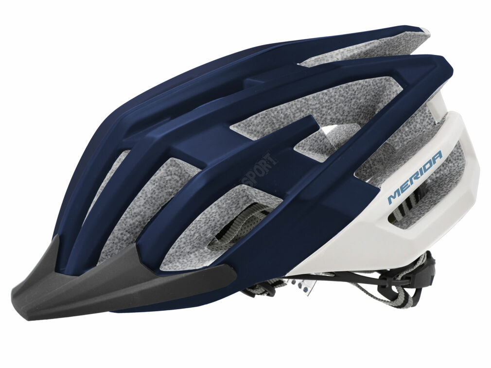 KASK ROWEROWY MERIDA BUZZ blue white