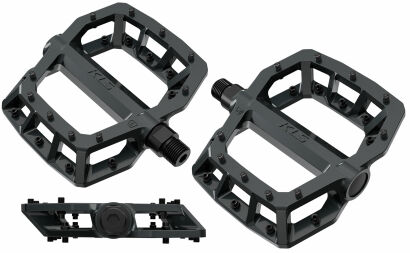 Pedały rowerowe platformowe Kellys FLAT 50 BB black