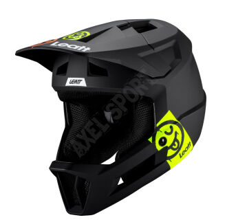 Kask Rowerowy dziecięcy full face LEATT MTB Gravity 1.0 Jr Black 53-54cm - 2