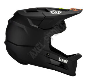 Kask Rowerowy dziecięcy full face LEATT MTB Gravity 1.0 Jr Black 53-54cm - 3