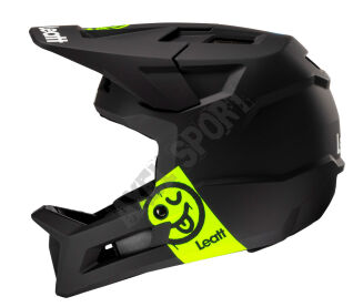 Kask Rowerowy dziecięcy full face LEATT MTB Gravity 1.0 Jr Black 53-54cm - 4