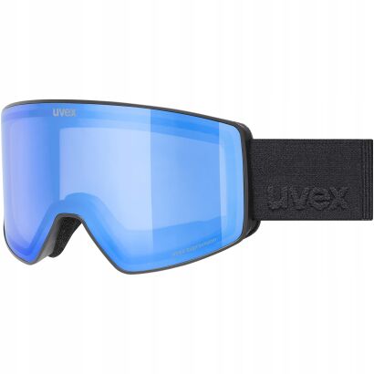 Gogle narciarskie UVEX Scenic FM (black matt) mirror blue (S2)