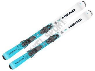 Narty HEAD Supershape Team Easy + wiązania JRS 4.5 GW 97cm - 2
