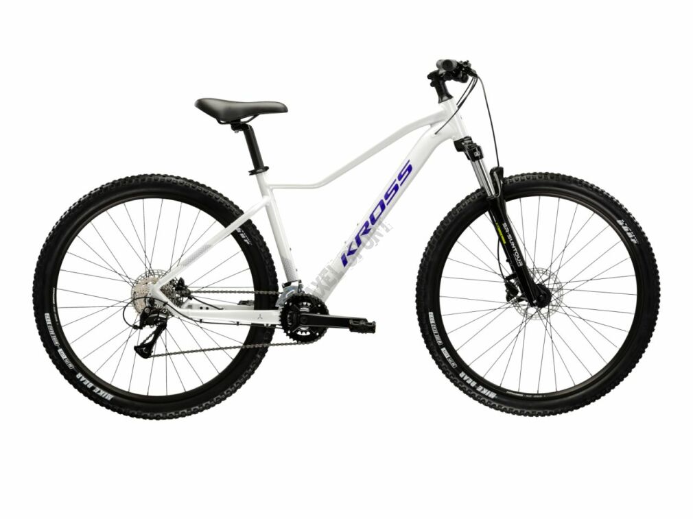 Rower górski damski Kross Lea 4.0 (29'') perłowy/fioletowy M