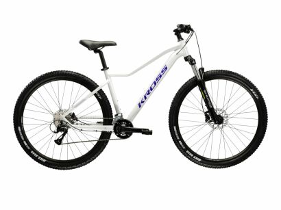 Rower górski damski Kross Lea 4.0 (29'') perłowy/fioletowy M