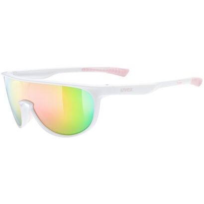Okulary dziecięce przeciwsłoneczne UVEX Sportstyle 515 white matt S3
