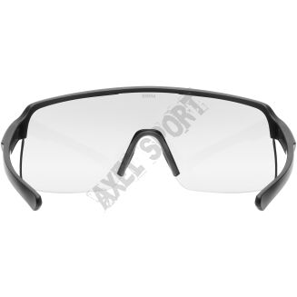Okulary rowerowe przeciwsłoneczne UVEX Dyrt black matt/clear (S0) - 4