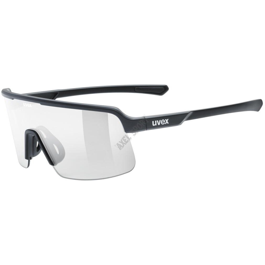 Okulary rowerowe przeciwsłoneczne UVEX Dyrt black matt/clear (S0)