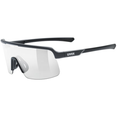 Okulary rowerowe przeciwsłoneczne UVEX Dyrt black matt/clear (S0)