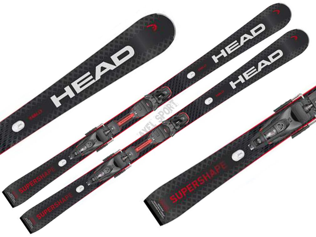 Narty HEAD Supershape e-Rally + wiązania PRD 12 GW