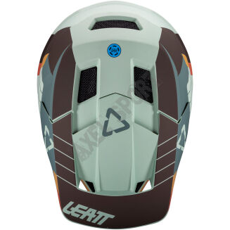 Kask rowerowy LEATT fullface MTB Gravity 2.0 Mint - 6