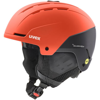 Kask narciarski UVEX Stance MIPS orange 58-62cm