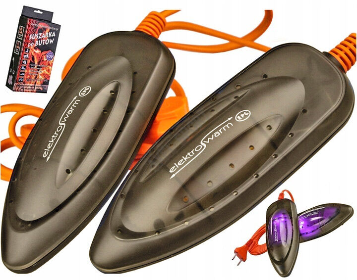 Suszarka do butów Osuszacz Dezynfekcja UV SB-3 8W brązowa