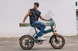 Rower elektryczny składak FIIDO M1 PRO (20'') E-Bike Fatbike z grubymi oponami - 5