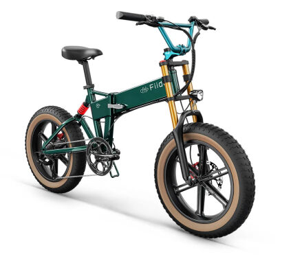 Rower elektryczny składak FIIDO M1 PRO (20'') E-Bike Fatbike z grubymi oponami
