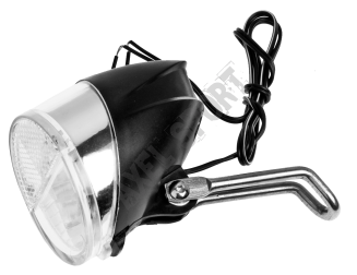 Lampka rowerowa przednia na prądnice 2K JY-7006 30 Lux - 3