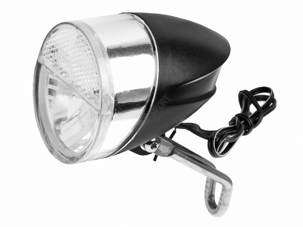 Lampka rowerowa przednia na prądnice 2K JY-7006 30 Lux
