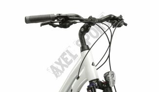 Rower trekkingowy damski Kross Trans 5.0 (28'') perłowo czarny M - 5