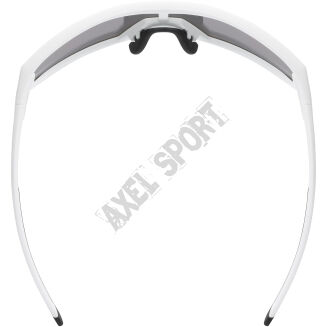 Okulary rowerowe przeciwsłoneczne UVEX Skyryse white matt/mirror gold (S3) - 4