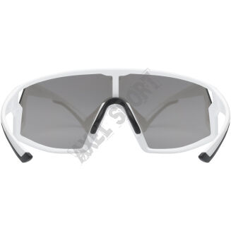 Okulary rowerowe przeciwsłoneczne UVEX Skyryse white matt/mirror gold (S3) - 5