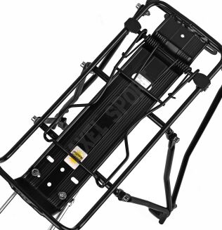 Bagażnik aluminiowy 2K BLF-H28 / pod tarcze / czarny - 2