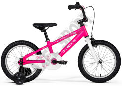 Rower dziecięcy M-Bike QKI 16" różowy/biały