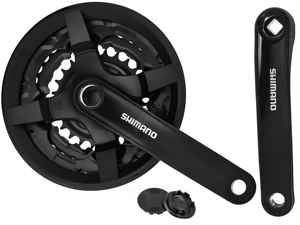 Mechanizm korbowy SHIMANO FC-TY301 24-42rz 1700 czarny