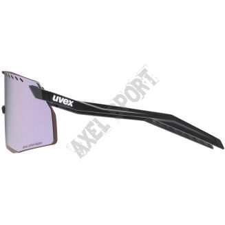 Okulary rowerowe przeciwsłoneczne UVEX Pace Stage CV black/pink S3 - 4