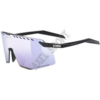 Okulary rowerowe przeciwsłoneczne UVEX Pace Stage CV black/pink S3 - 5