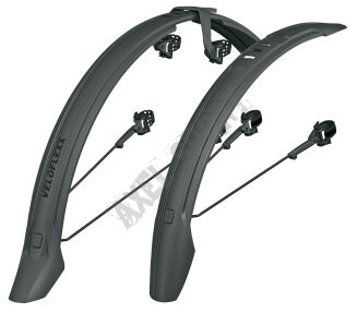 Błotniki rowerowe zestaw MTB SKF VELOFLEXX 65 (29'') czarne - 2