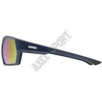Okulary rowerowe UVEX Sportstyle 238 deep space matt (mirror red) S3 - 4