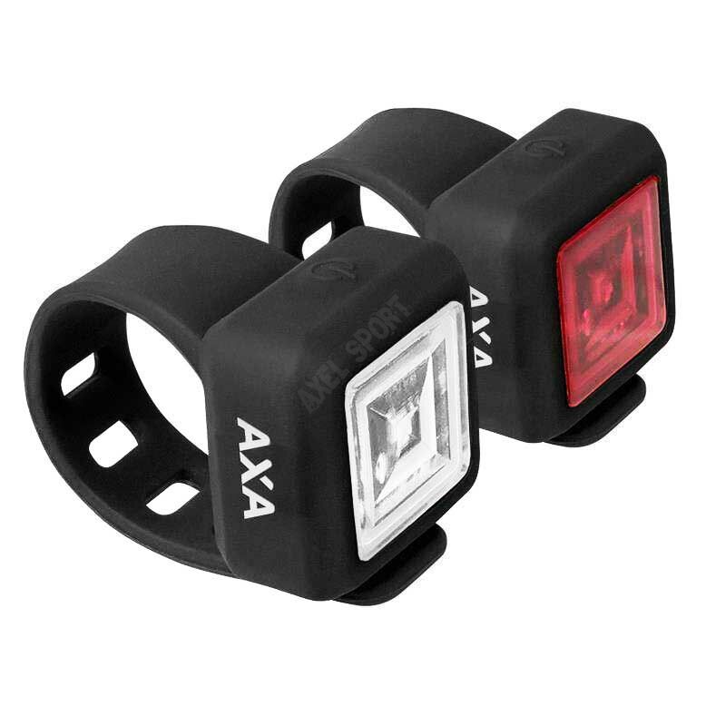 Zestaw lampek rowerowych AXA Niteline 11 (przód+tył)