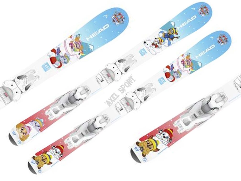 Narty dziecięce HEAD Paw Patrol JRS + wiązania JRS 4.5 GW 87cm