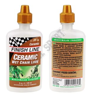 Olej FINISH LINE Ceramic WET LUBE syntetyk 120 ml - 3