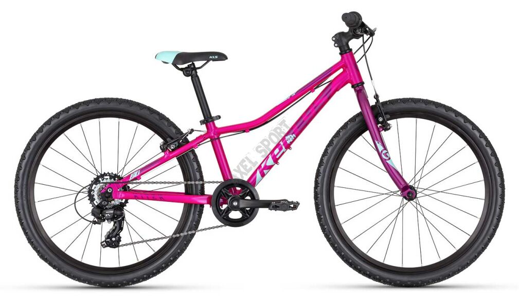 Rower dziecięcy górski Kellys Kiter 30 (24'') pink